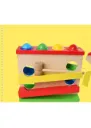 Bash & Pop Slide Tower, Hammer Toy with 4 Colorful Balls, Early Learning & Activity Toy for Kids 18 Months+, Motor Skills, Hand-Eye Coordination & Fun Playset for Toddlers