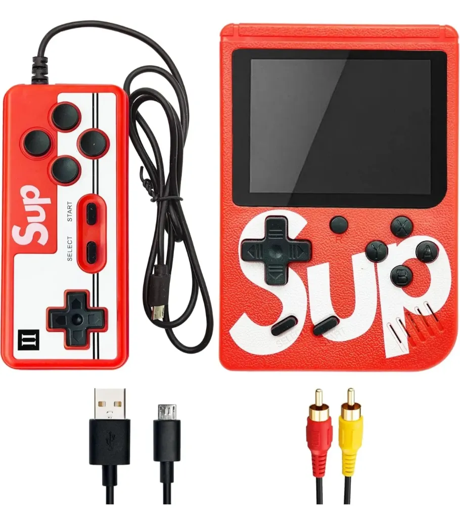 [Toys & Games / Remote Control toys-11940] Domenico Retro Handheld Gaming Console, Video Game for Kids, SUP Game 3 Iinch Display, 400 Games, TV Compatible, Gaming Console for Kids and Adults (Color As Per Availability)