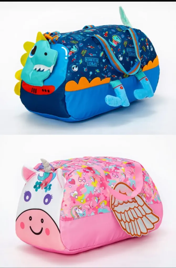 [Travel Bag & Accessories / Duffle Bag-40749] Duffle Bag for Boys and Girls - Kids Gym Sports Travel Weekender Overnight Big Size for Teenagers