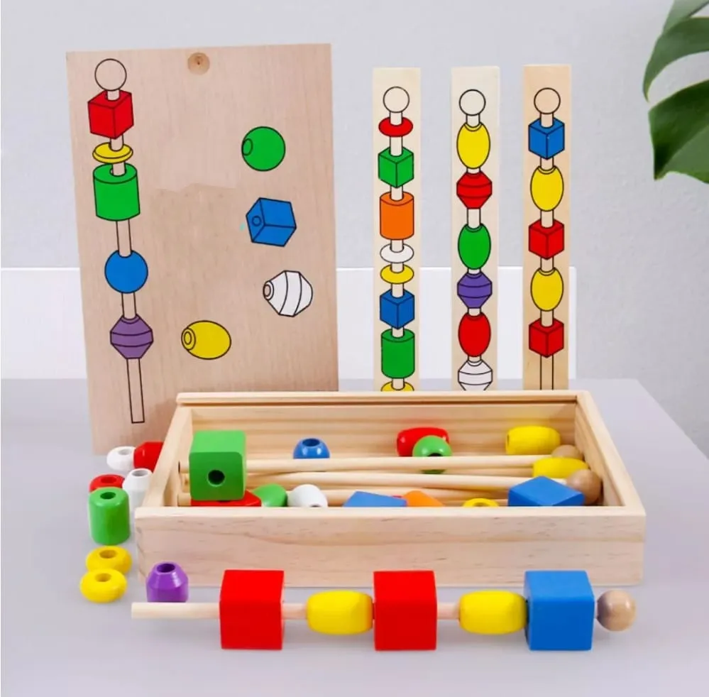 [Toys & Games / Learning Toys-35026] Sugar Gourd Beading Educational Toy