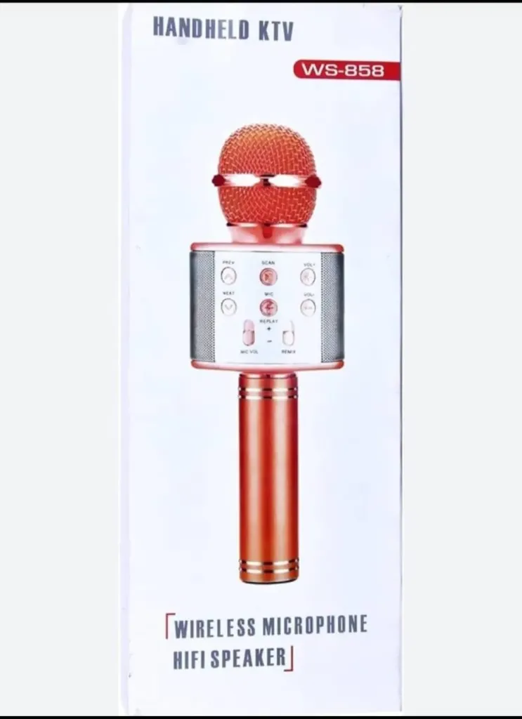 [toys  games - musical toys-13201] Wireless Bluetooth Karaoke Microphone,3-in-1 Portable Handheld Karaoke Mic Speaker Machine Home Party Birthday for All Smartphones PC
