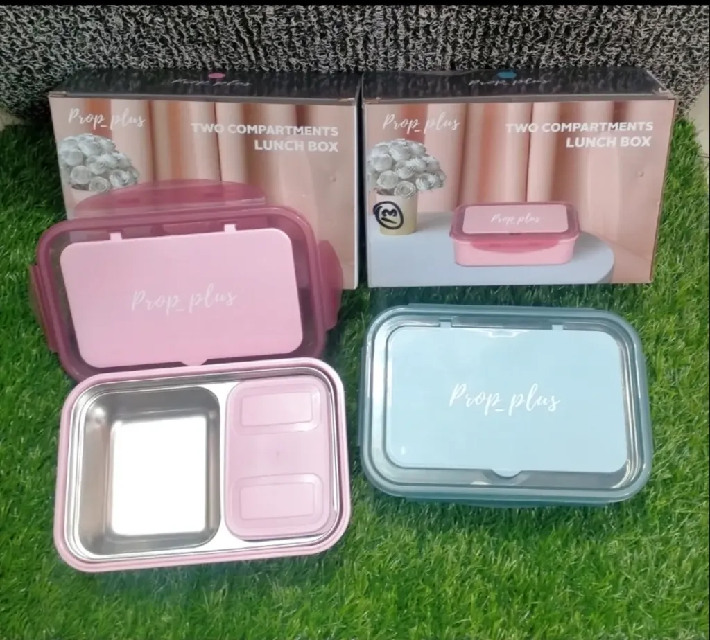 [school essentials - lunch boxes-16402] Stainless Steel Airtight Leak-Proof Lunch Box, Light Weight, Easy to Clean, Perfect for Office, School, Picnic & Travelling