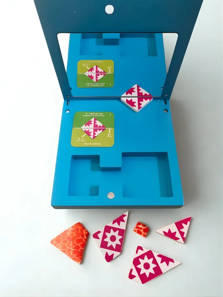 [toys  games - learning toys-18924] Mirror Puzzle Blocks