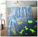 Big Size Glow in The Dark Blanket for Kids 0-15 Years |200x152 Cm| Soft Flannel Fleece Throw, Cozy & Warm All-Season Radium Blanket for Boys & Girls
