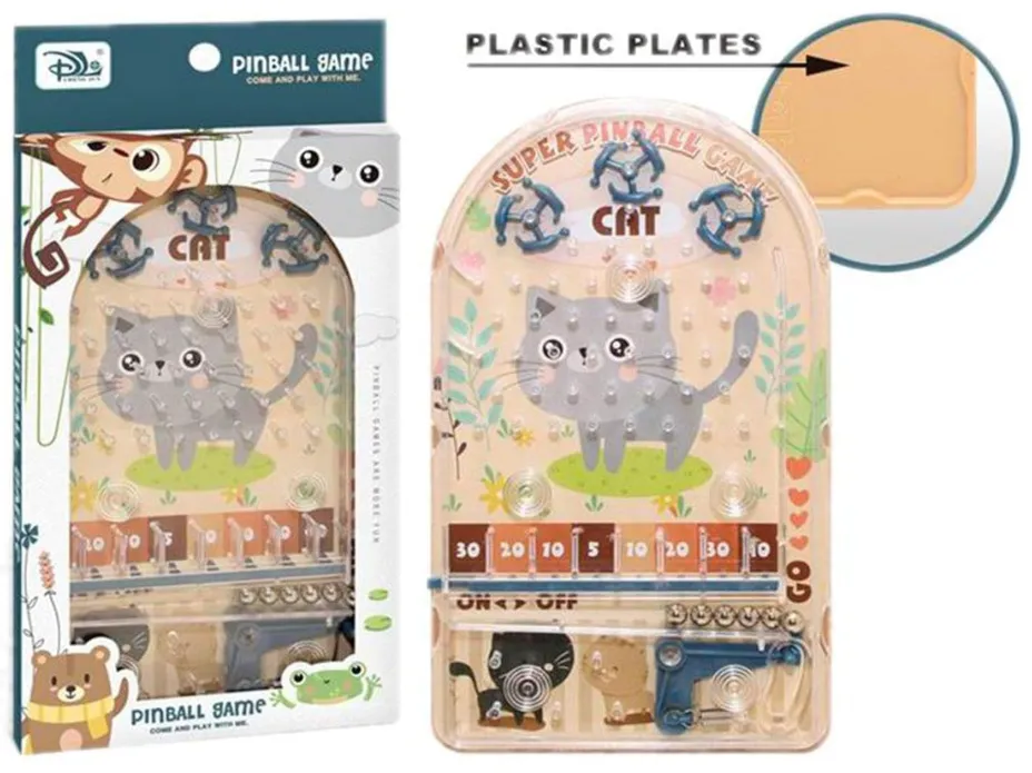 [toys  games - fun games and toys-20864] Pinball Game, Space Theme Travel Board Game with Multiple Difficulty Levels, Kids Pocket Fidget Toy