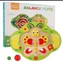 Wooden Balance Board I Improve Balancing I Strengthen Leg Muscles I Indoor Outdoor Activity Fitness Toy for Kids Age 5+ Years