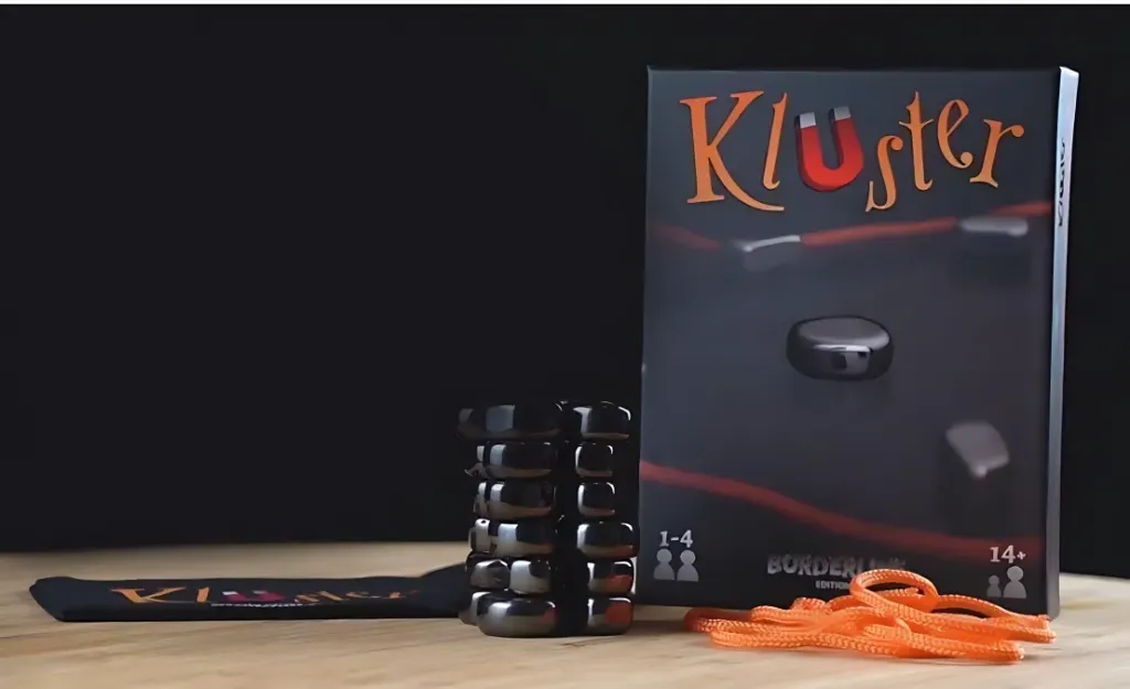 [toys  games - fun games and toys-29400] Magnetic Board Game for Family & Friends – Party Game for Adults & Kids, Fun Strategy & Educational Game – Includes 24 Irregular Magnets, Rope, Travel Pouch – Family & Travel