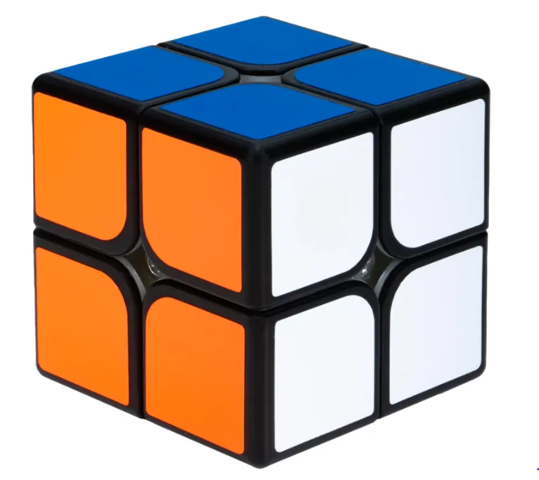 2x2 Classic Colour-Matching Puzzle, Pocket Size Brain-Teasing Puzzle Toy