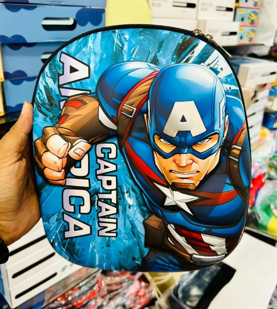 [school essentials - all backpacks-43368] Pre-School Backpack Polyester Round Shaped Bag for Small Picnic School Bag for Toddlers