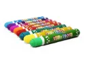 Super Dot Markers Toddlers Kids 8 Colors Jumbo 20ml Water Based Non Toxic Fun Preschool Crafts Art Supplies Washable (Multicolor)