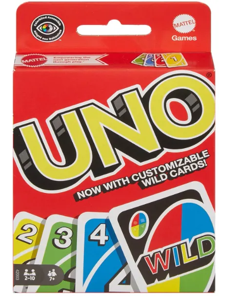 [toys  games - fun games and toys-52098] Uno Playing Card Game for 7 Yrs and Above for Adult,Set of 112 Cards, Multicolor
