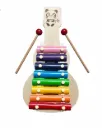 Wooden Xylophone for Kids,8 Colourful Notes,23 x 12 cm,with 2 Mallets with Child Safe Non-Toxic Material Safe Early Educational Musical Toy Gift For Kids,Rainbow Colors