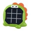 Electronic Tic Tac Toe Bolt Game, 3-in-1 Handheld Game Puzzle Console with Silent Mode, Portable Travel Game for Kids & Adults, Ages 3+