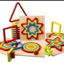 Wooden 5 Layer Puzzle Set