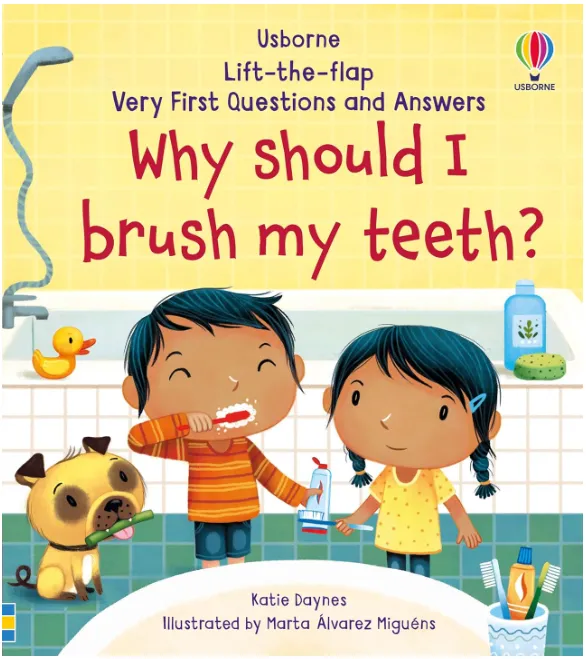 [books - learning kits - learning books-74602] Very First Questions and Answers Why Should I Brush My Teeth?