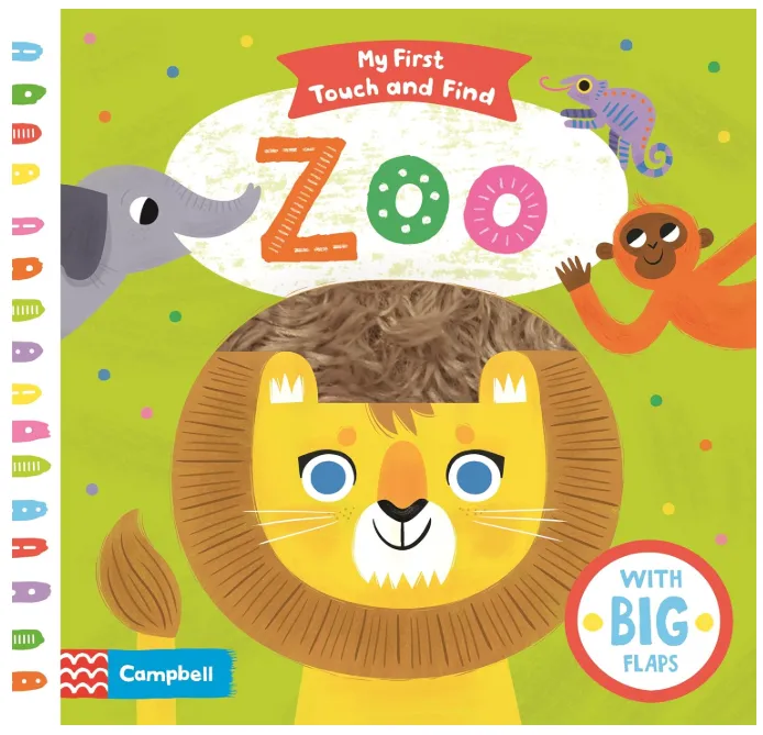 [books - learning kits - learning books-74893] Zoo (My First Touch and Find)