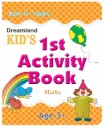 Kids 1st Activity Book – Math’s For Ages 3–4 | Fun Tracing, Counting, and Number Activities | Early Math Learning with Colorful Pictures.